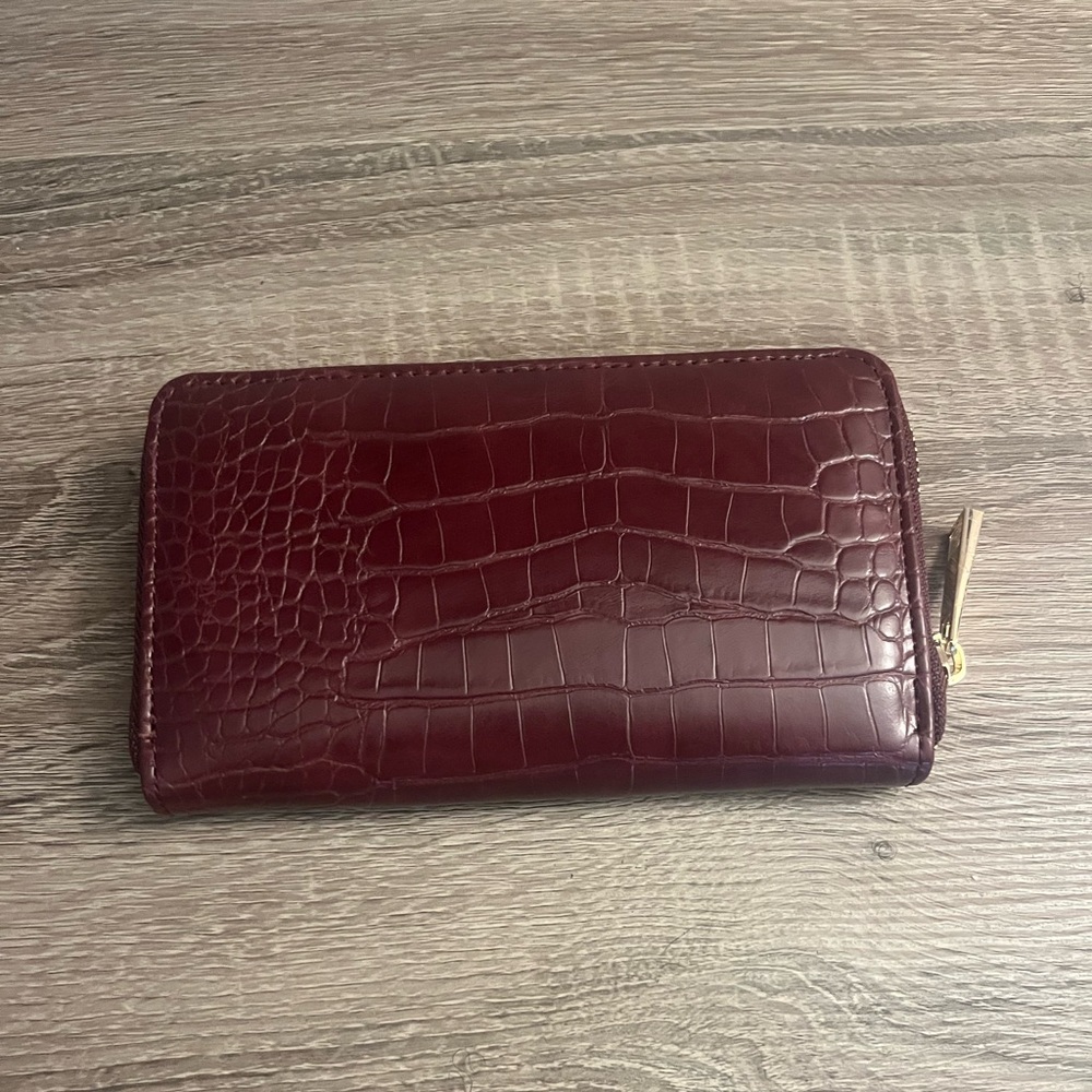 ALDO Burgundy Wallet (Never used)